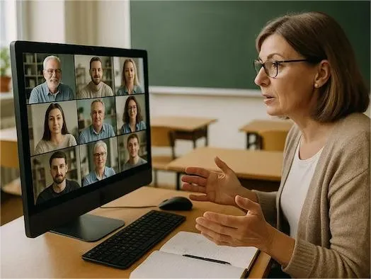 Использование электронного обучения и ДОТ